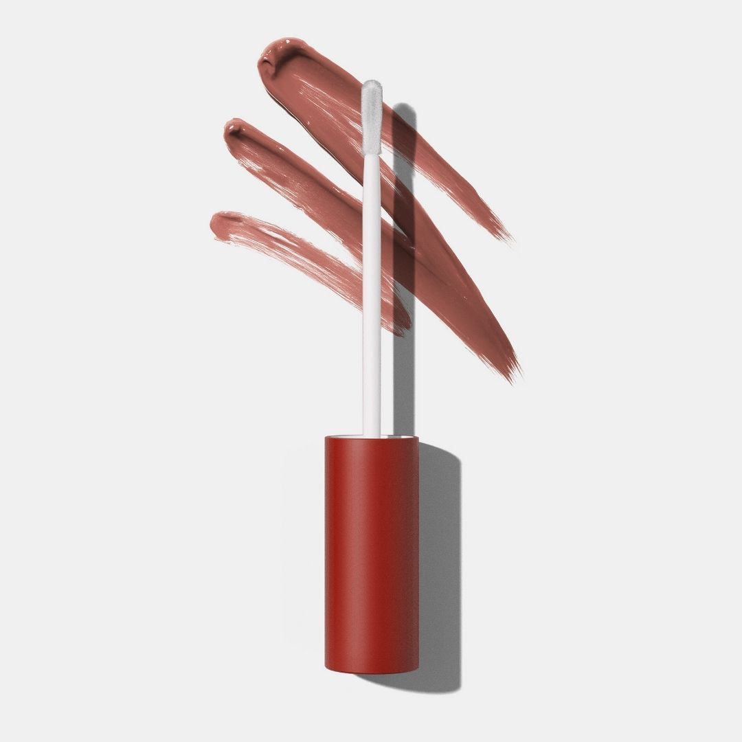 Smooche Lip Stain Raspberry Kiss Result